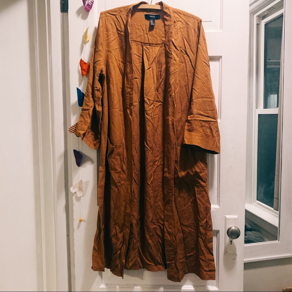 Rust Midweight Kimono